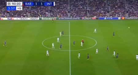 مباراة برشلونة وانتر ميلان بث مباشر 